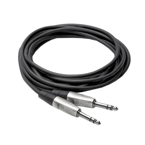 Hosa HSS-003 5FT REAN 1/4" TRS to 1/4" TRS Pro Balanced Interconnect Cable