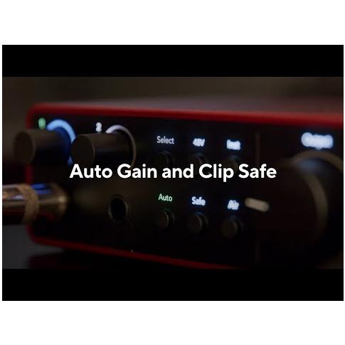 Focusrite Scarlett Solo 4th Gen USB Audio Interface