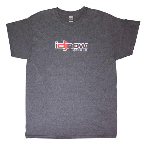 IDJNow Gray Logo T-Shirt (Triple Extra Large)