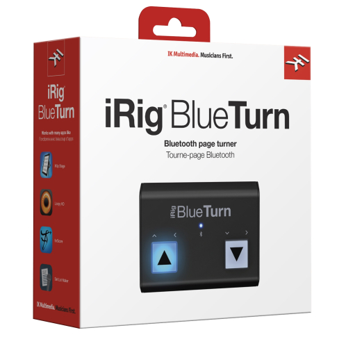 iRig BlueTurn IOS, Mac & Android Wireless Page Turner | IDJNOW