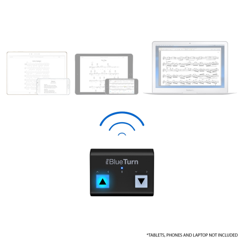 iRig BlueTurn IOS, Mac & Android Wireless Page Turner | IDJNOW