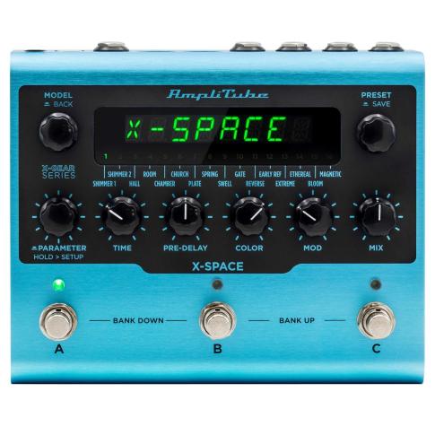IK Multimedia AmpliTube X-SPACE Boutique Reverb Effects Pedal