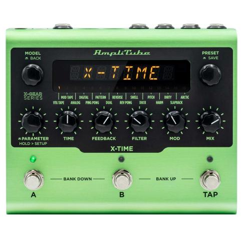 IK Multimedia AmpliTube X-TIME Boutique Delay Effects Pedal