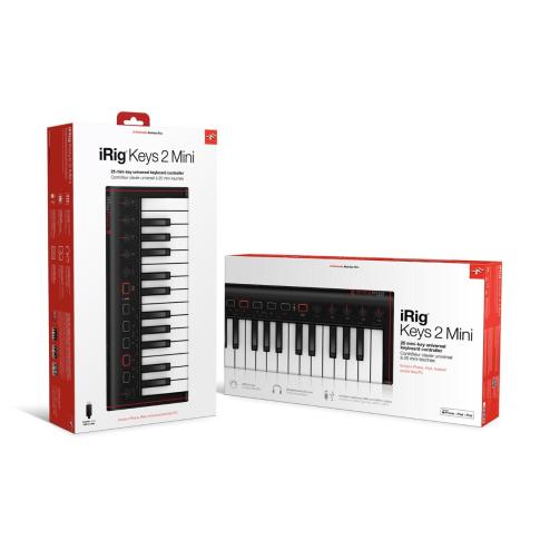 IK Multimedia iRig Keys 2 Mini 25-Key Controller | IDJNOW