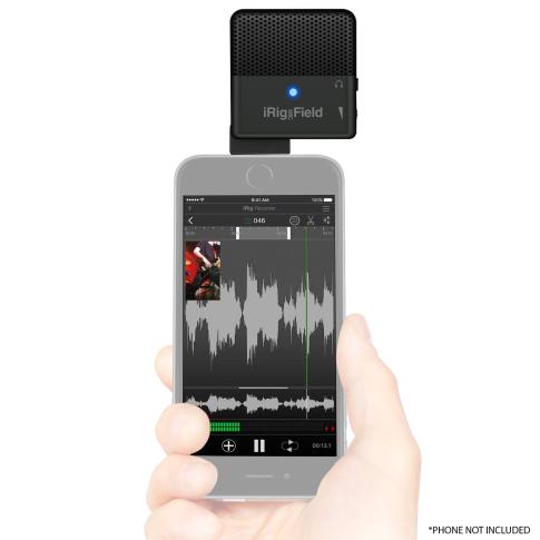 IK Multimedia iRig Mic Field iPhone用マイク IK Multimedia iRig Mic Field w/ Lightning Connector