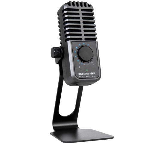 IK Multimedia iRig Stream Mic Pro Streaming Microphone/Interface