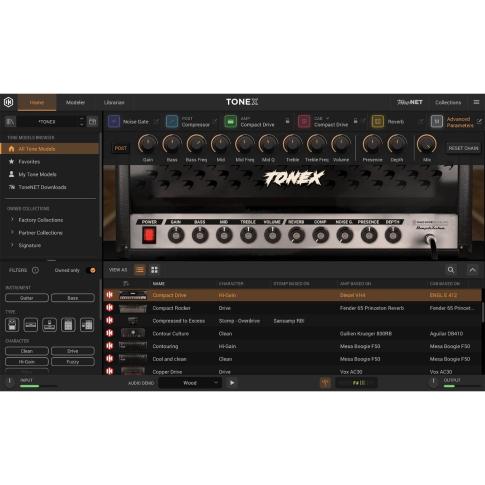 【IK Multimedia】 TONEX Pedal IK Multimedia TONEX Pedal Amplifier/Cabinet/Pedal Modeler