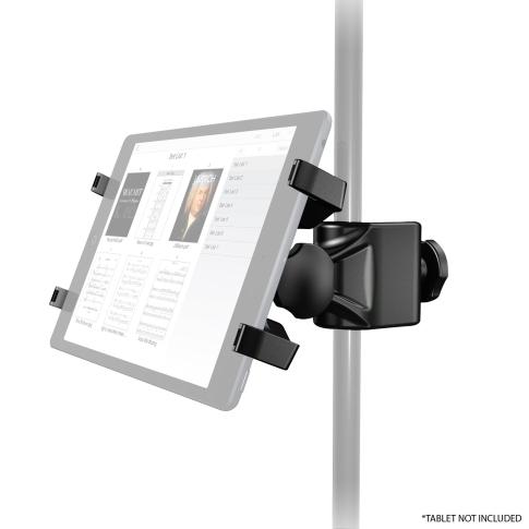 iKlip Xpand Adjustable Mic Stand Mount for 7" - 12" tablets IOs Left