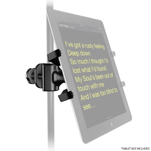 iKlip Xpand Adjustable Mic Stand Mount for 7" - 12" tablets IOs Right Vertical