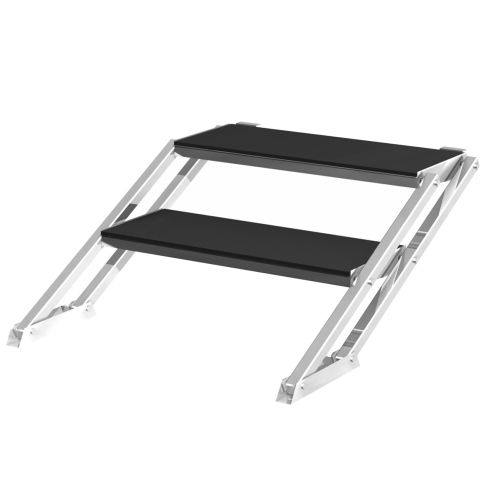 IntelliStage ProFlex PFASTR2 2 Step Adjustable Stage Stairs for Stages 15 3/4" to 23 1/2"