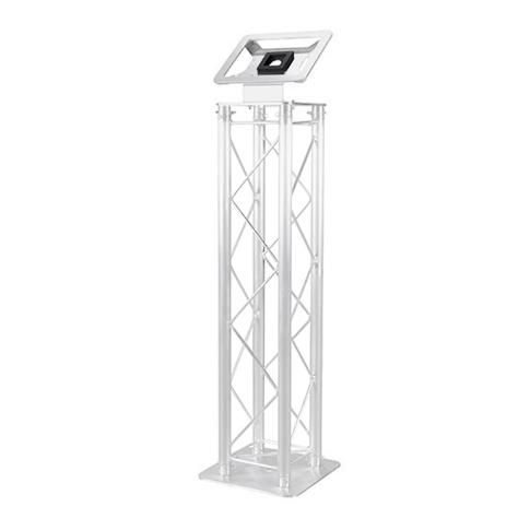 Global Truss iPad Kiosk Kit in White