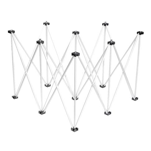Intellistage ISQR3X16 16” Quarter Round High Riser