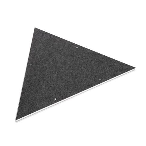 Intellistage ISTPC4 4FT Carpet Finish Triangle Platform