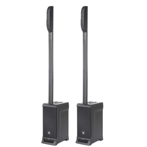 JBL IRX ONE Powered Column PA Speakers with Bluetooth 2-Pack