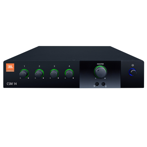 JBL Professional CSM 14 4-Input 1-Output 1U Half-Rack Mixer