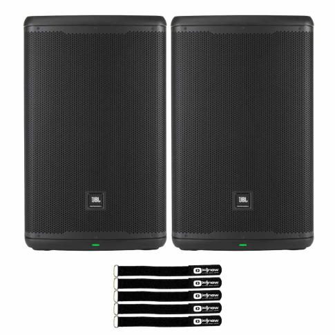 JBL Professional EON715 15" Powered PA Speakers with Bluetooth 2-Pack