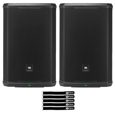 JBL PRX915 Professional Powered Two-Way 15" PA Loudspeakers 2-Pack