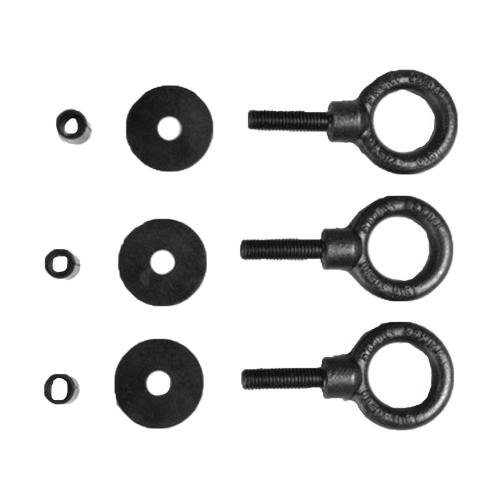 JBL Pro 229-00009-01 M10 x 35mm Eyebolts for JBL Speakers - 3 pack