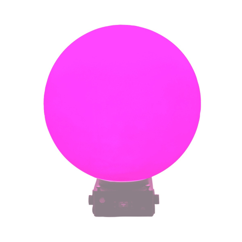 JMAZ Lighting JZ1052 MAD PAR GLOBE L Large 360° Illumination Ball Pink