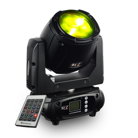 JMAZ Lighting JZ3012 Attco Beam 100 75W LED Moving Head - Black Main