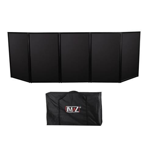 JMAZ Lighting JZ5006 Event Booth Facade (Black) - 5 Detachable Panels