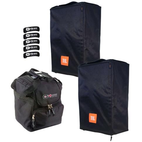 (2) JBL Bags JRX212-CVR-CX Convertible Protective JRX212 Speaker Covers Bundle