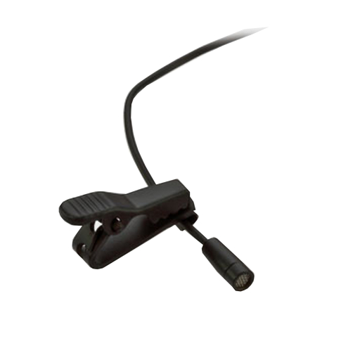 JTS CM-125IB Omni-directional Sub Miniature Lavalier Microphone in Black