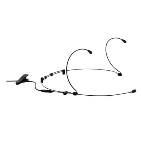 JTS CM-804iB Double Ear Omni-directional Headset Microphone, Black