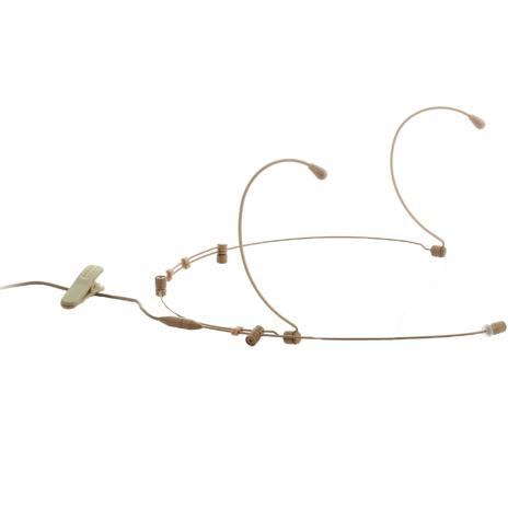 JTS CM-804IF Double Ear Omni-directional Headset Microphone in Beige