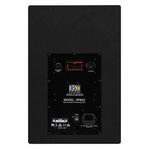 2台 KRK CLASSIC 5 パワードスタジオモニター Classic 5 Powered Studio Monitor - Silver Black – krkmusic
