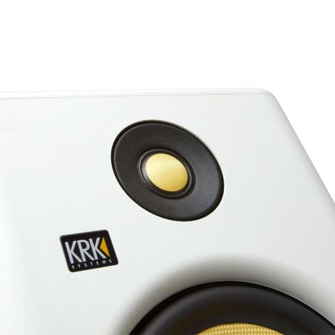 KRK RP8 ROKIT G4 Bi-amp Monitor - White Noise | IDJNOW