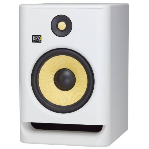 KRK RP8 ROKIT G4 Bi-amp Studio Monitor - Limited White Noise Edition