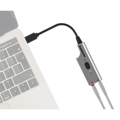 Samson DEU1 Broadcast Headset Microphone with USB Adapter Laptop