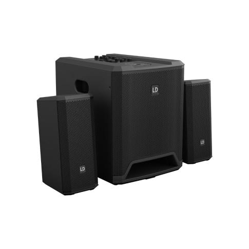 LD Systems DAVE 10 G4X Compact 2.1 Sound System with 10" Subwoofer