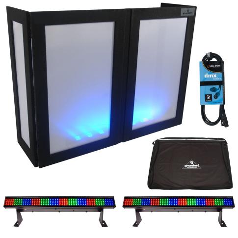 Grundorf LED Front Board Facade w/COLORstrip Mini & Case Bundle