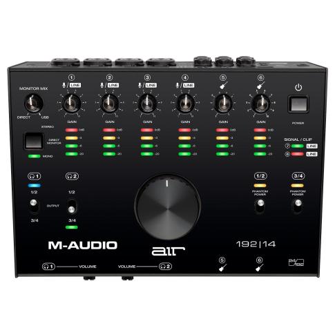 M-Audio AIR 192 | 14 8-In/4-Out 24/192 USB Audio Interface
