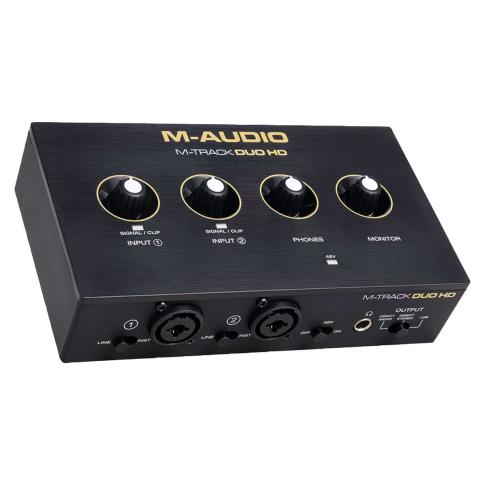 M-Audio M-Track Duo HD 24-Bit 192kHz 2-in 2-out USB-C Audio Interface Right
