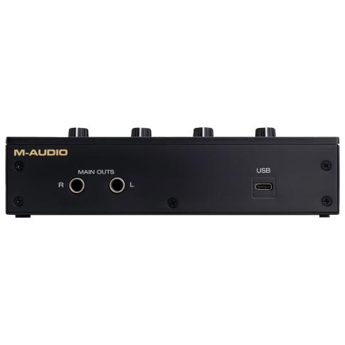 M-Audio M-Track Duo HD 24-Bit 192kHz 2-in 2-out USB-C Audio Interface Side 3