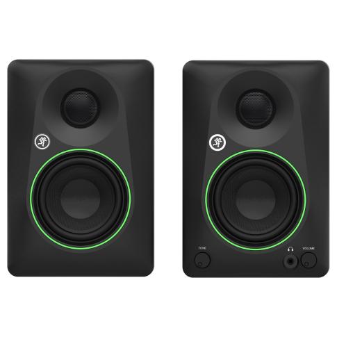 2) Mackie CR3.5 Multimedia Monitors with Stands | IDJNOW