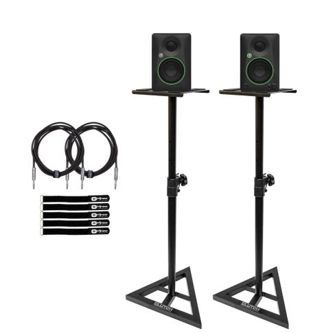 Mackie CR3.5BT 3.5" Powered Bluetooth Studio Monitors with Stands