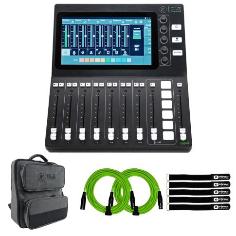 Mackie DLZ Creator Advanced Content Creation Studio with Backpack