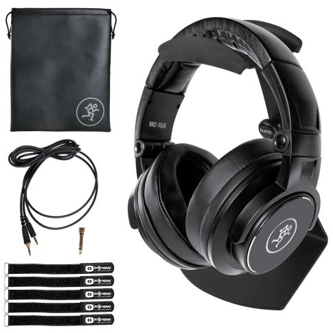 Mackie MC-150 Professional Closed-Back Headphones with Table Stand