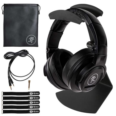Mackie MC-250 Professional Closed-Back Headphones with Table Stand