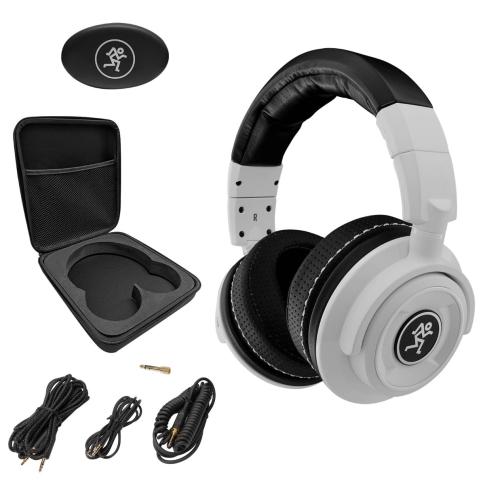Mackie MC-350 Limited Edition White Closed-Back Headphones Main