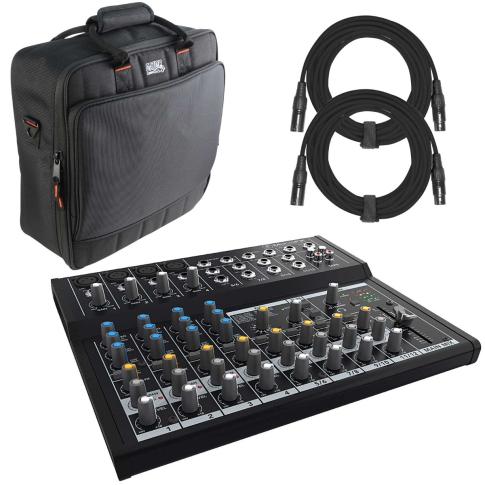 Mackie Mix12FX Effects Mixer with Cables & Bag | IDJNOW