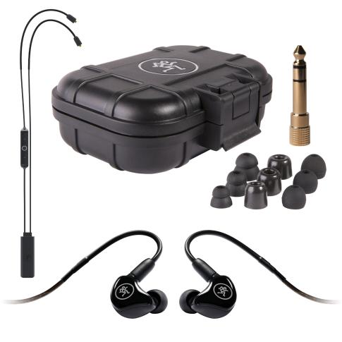 Mackie MP-220 BTA Dual Dynamic Driver In-Ear Monitors with Bluetooth
