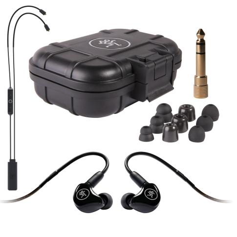 Mackie MP-240 BTA Dual Hybrid Driver In-Ear Monitors with Bluetooth