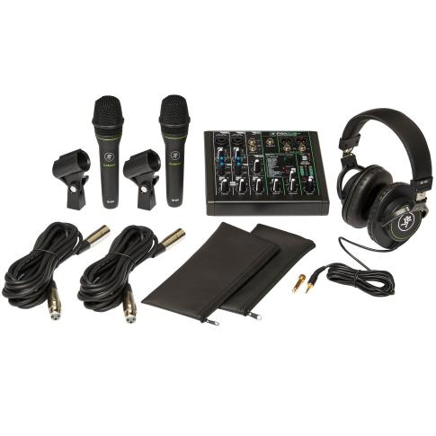 Mackie Performer Bundle Performance Bundle with ProFX6v3 Effects Mixer