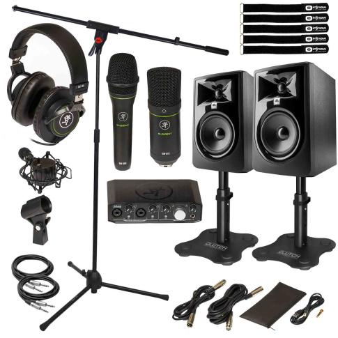 Mackie Producer Bundle with JBL 5" Monitors & Desktop Stands