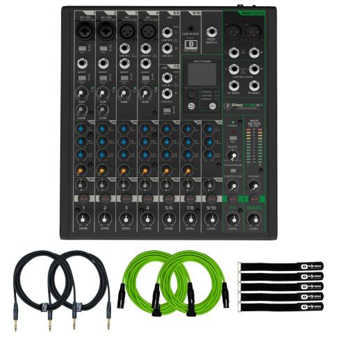 ProFX10v3 10チャンネルミキサー Mackie ProFX10v3 10-channel Mixer with USB and Effects - Bill's Music